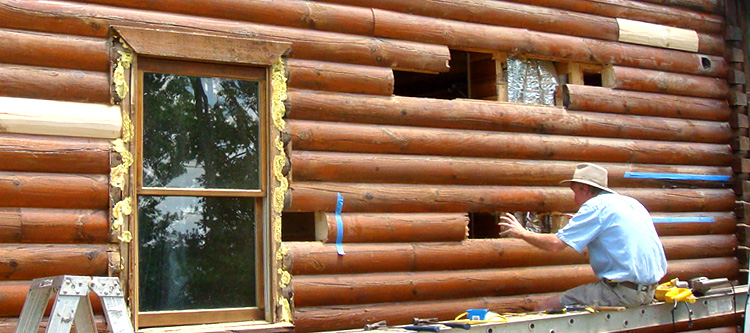 Log Home Repair Robertson County, Kentucky