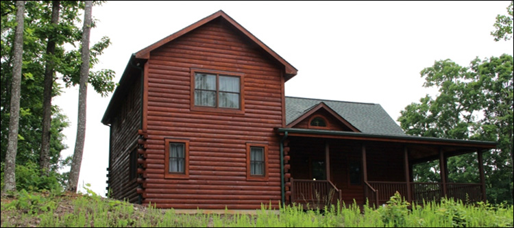 Professional Log Home Borate Application  Robertson County, Kentucky